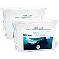 Oxígeno activo Gre en pastillas de 20 g – OXI Lent 2-4 kg (1-2 x 2) ideal para piscina y spa hidromasaje.